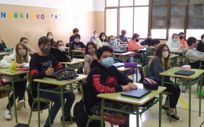 Medidas covid-19 en las aulas de secundaria
