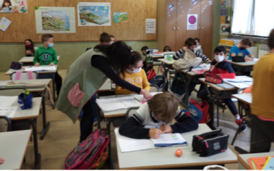 Medidas Covid 19 en las aulas de primaria