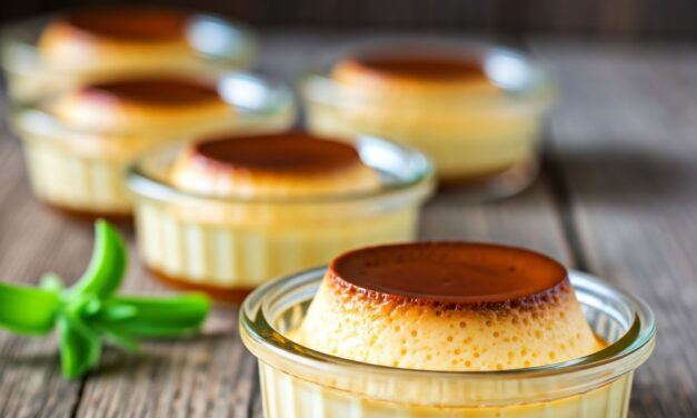 FLAN DE ESTEVIA