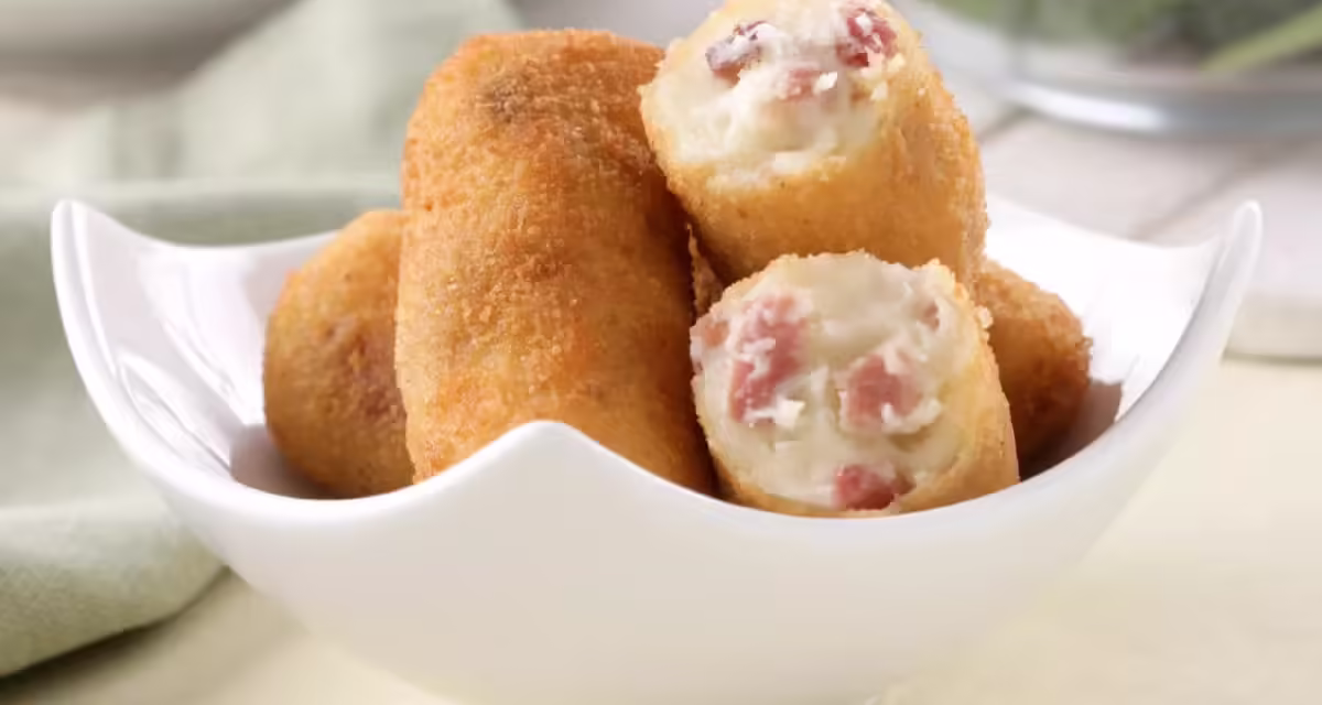 CROQUETAS CON JAMÓN