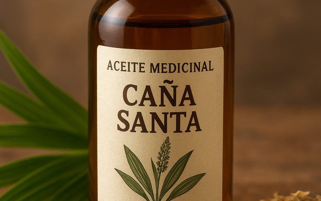 ACEITE MEDICINAL CAÑA SANTA