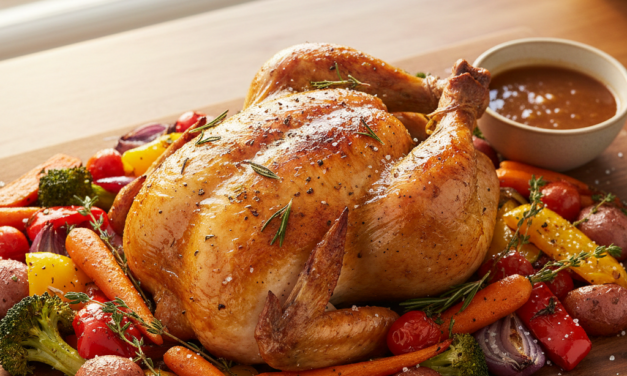 Pollo al Horno con Verduras