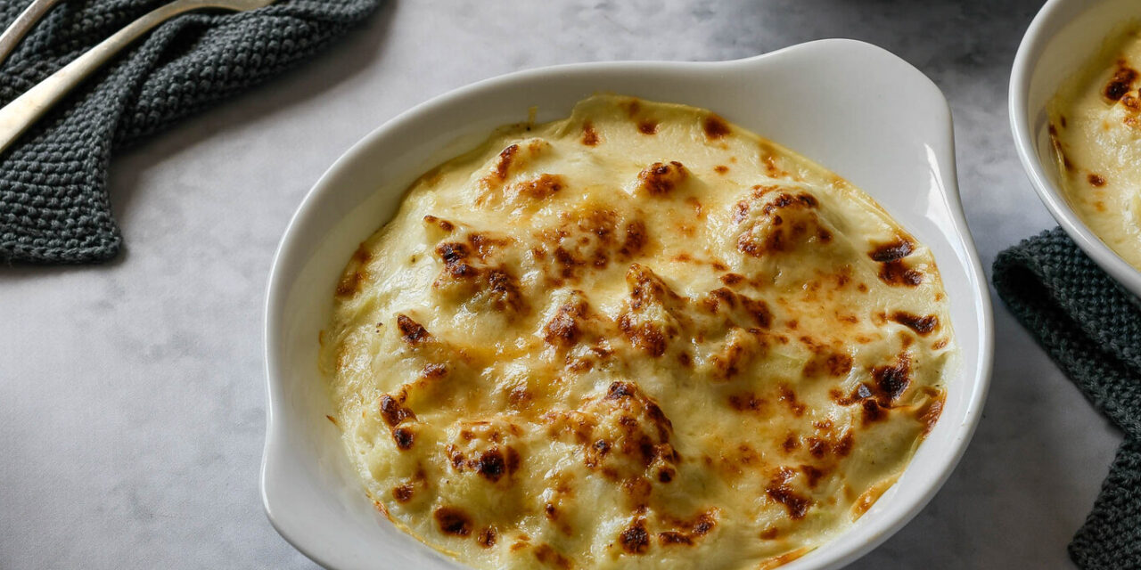 Coliflor con bechamel